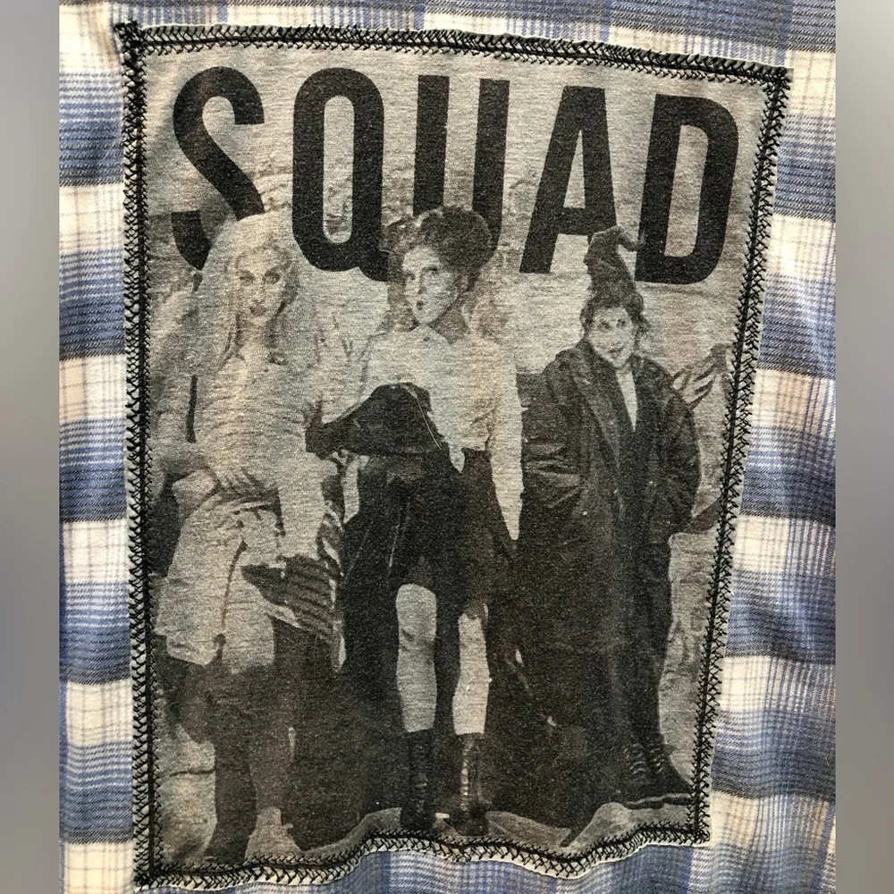 ❤️SOLD❤️ Handmade vest The Hocus Pocus Sanderson Sisters SQUAD Womens Med - Picture 3 of 11